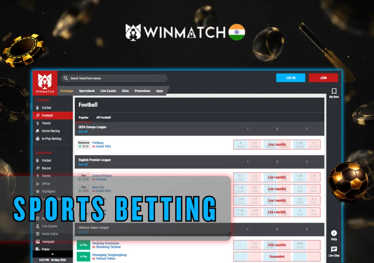 Online Sports Betting Platform